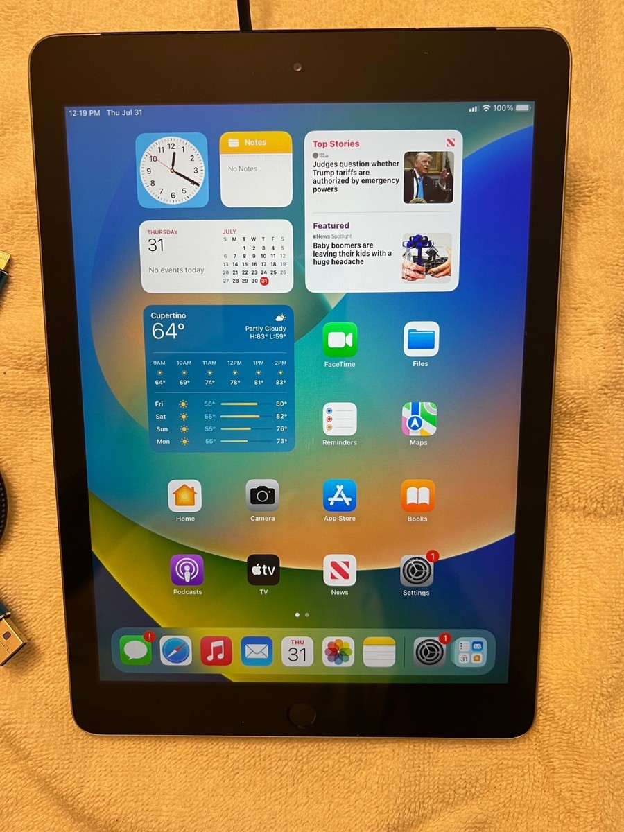 iPad - 【B】iPad 5/32GB/355804085651459 Apple iPad (5th Generation) 32GB Wi-Fi Silver - Walmart.com