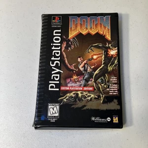 Doom Longbox Playstation 1 komplett in Box Reg Card CIB getestet & funktioniert 1995 PS1 - Bild 1 von 15