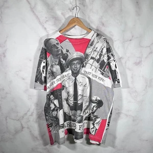 Vintage Andy Griffith Barney Fife All Over Print Graphic Tee ‘92 Size XXL Retro - Picture 1 of 9