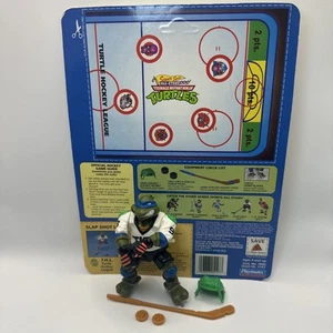 🔥 TMNT Slap Shot Leo 1991 Completo con tarjetero Teenage Mutant Ninja Turtles - Imagen 1 de 15