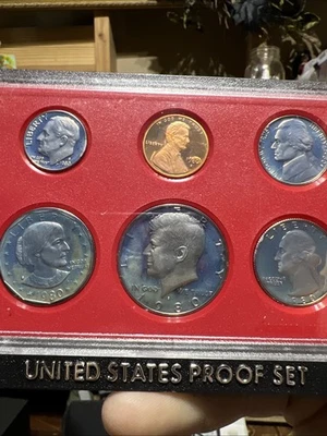 1980 United States Proof Set Toned - Image 1 of 4