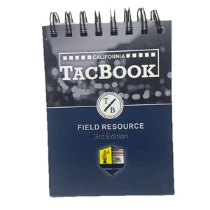 California Police TacBook Guide 3rd Ed Marcus Mahanty Spiral Bound 2017 PB NM - Imagen 1 de 3