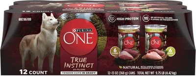 Purina ONE True 13 Ounce (Pack of 12), Variety Pack - Turkey & Chicken 12 Ct.  - Image 1 of 4