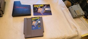 1987 Tecmo Nintendo Original NES STAR FORCE Video Game With Manual & Holder