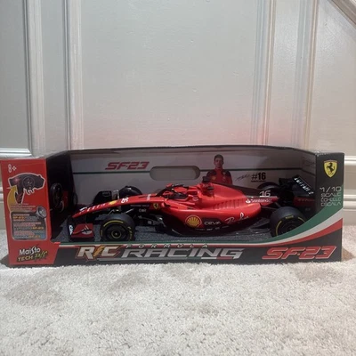 - 1/10 Ferrari Formula 1 F1 Racing SF23 RC Car Maisto Tech Charles LeClerc #16 - - Image 1 of 4