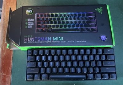 Razor Huntsman Mini Gaming Keyboard  Pre Owned, Working - Image 1 of 3
