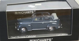Minichamps (1:43) Opel Olympia Cabrio blaugrau 1 of 3024 pcs OVP (814) - Bild 1 von 1