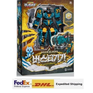 Miniforce Dinoid Warrior BUSTER GIGA Blue Green Headbot Giganoto Dino Toy - Picture 1 of 11