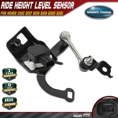 Sensor de nivel de altura de conducción lateral del conductor o pasajero trasero para Honda Civic 2017-2021 Foto 1 de 4