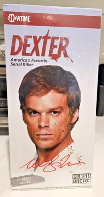 Boneco de ação Michael C Hall assinado selado flashback figuras 1/6 Dexter Morgan - Imagem 1 de 4