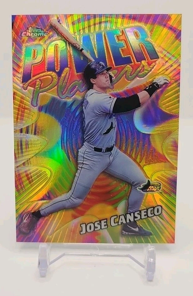 Jose Canseco 2000 Topps Chrome Power Players Refractor - Image 1 of 1