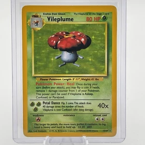 Pokemon Vileplume 15/64 Jungle Holofoil No Symbol Misprint Moderately Played - Picture 1 of 3