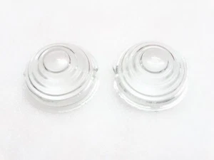 Parking Turn Signal Light Clear Glass Lens For Willys CJ2A CJ3A 3J3B CJ5 CJ6 - Picture 1 of 9