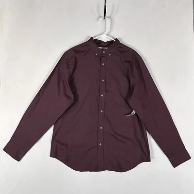 Antigua Camisa Azul Marino NUEVA Manga Larga Con Botones Para Hombres Grande Vinagre Vestido Nuevo con Etiquetas Foto 1 de 4