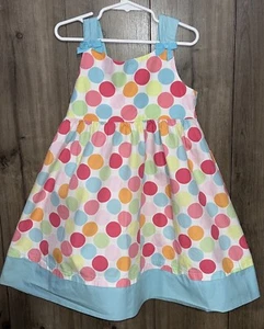 Girls Polka Dot GYMBOREE Popsicle Party DRESS rare Size-6 - Picture 1 of 3