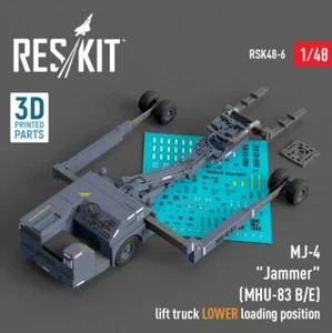 Reskit RSK48-0006 1:48 MJ4Jammer MHU83 Bearly carretilla elevadora posición de carga MENOR - Imagen 1 de 1