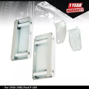 New One Pair Front Steel Suspension Swap Bracket Kit For 03+ Ford F100 Crown Vic - Picture 1 of 7