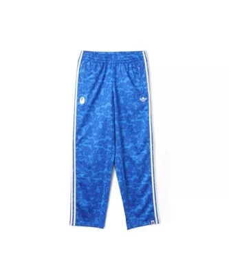 [JN7126] Adidas Bape Firebird track Pants AOP Blue *NEW* - Image 1 of 4