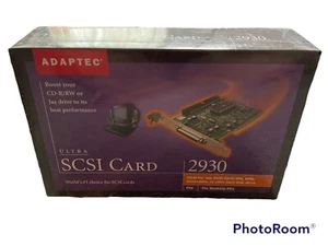 Brand New Adaptec Ultra Scsi Card 2930 Boost Cd-r/rw For PC Sealed - Picture 1 of 4