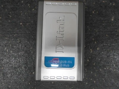 D LINK 4 PORT USB 2.0 HUB DUB H4 - Image 1 of 3
