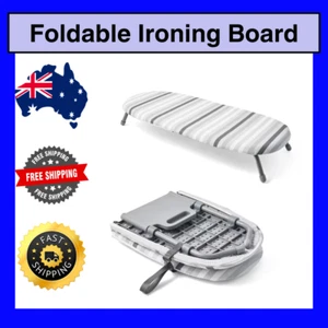 Portable Foldable Tabletop Ironing Board Compact Convenient Travel Board AUS - Picture 1 of 10