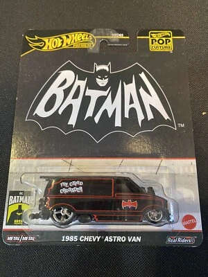 Hot Wheels Premium PoP Culture Batman 1985 Chevy Astro Van. - Image 1 of 4
