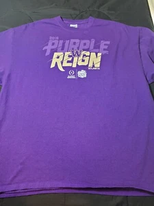 2016 Chick-Fil-A Peach Bowl Gildan Shirt Mens 2XL Purple Short Sleeve T-shirt - Picture 1 of 8