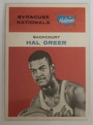 61-62 Fleer Hal Greer HOF Rookie Card (Syracuse Nationals) - Image 1 of 2