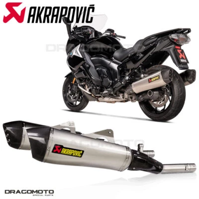 Escape BMW K 1600 GT / GTL 2011-2022 AKRAPOVIC Titanio S-B16SO4-HZAAT Foto 1 de 4