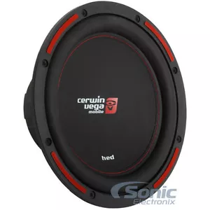 CERWIN VEGA 1400W 12" Dual 4-Ohm HED SERIES Car Subwoofer/Sub | H7124D - Picture 1 of 7