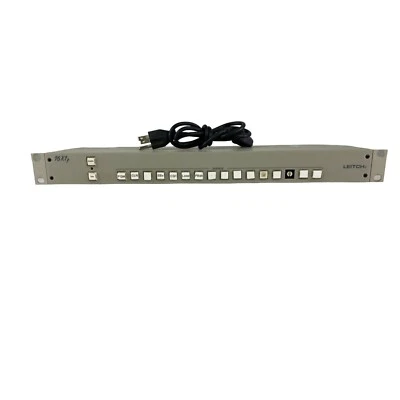 Leitch 16x1p - High-Quality Routing Switcher for Video and Audio Signals - Image 1 of 4