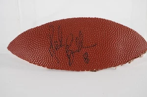 Mark Brunell ball panel AUTOGRAPHED with COA #R459 - Picture 1 of 2