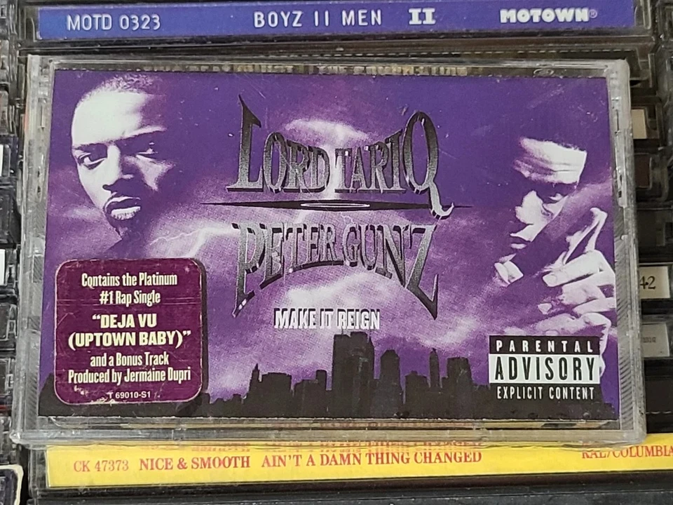 Lord Tariq & Peter Gunz Make It Reign Cassette New Sealed  - Image 1 of 3