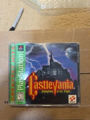 Castlevania: Symphony of the Night (Sony PlayStation 1, 1997) Greatest Hits CIB Foto 1 de 4
