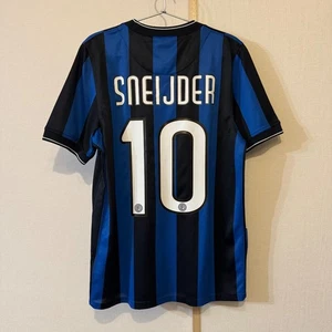 MINT Sneijder #10 Inter Milan 2009-2010 Home Jersey Original Size S - Picture 1 of 24