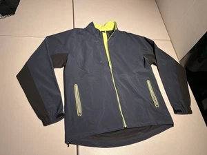 Footjoy Jacket Men’s XL Blue Green LTS Tour Golf Coat Polyester Wind Waterproof - Picture 1 of 12
