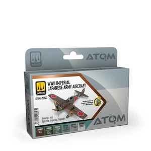Acrylic Paints set - ATOM #WWII Imperial Japanese Aicraft (6 jars, 20ml each) - Picture 1 of 1