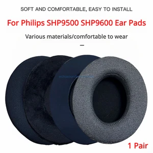 Almohadillas de repuesto para diadema Philips SHP9500 SHP9600 cubierta de auriculares - Imagen 1 de 10