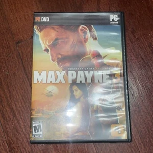 Rockstar Games Presents: Max Payne 3 (PC-DVD-ROM, 2012) Complete 4-Disc Box Set - Picture 1 of 6