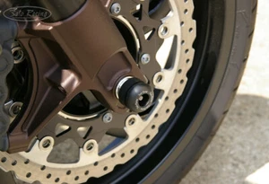 SATO RACING Yamaha VMAX 1700 2009+ Front Axle Sliders  [Y-VMAX09AS-F] - Picture 1 of 4