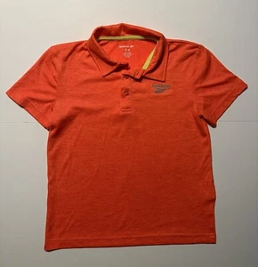 REEBOK Orange Polo Shirt Boys Youth Size 5 - 6 - Picture 1 of 4