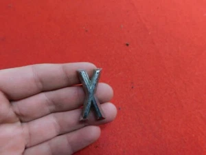 USED 62 63 Ford Galaxie 500 500 XL Trunk Letter X #C2AZ-6240282-D - Picture 1 of 4