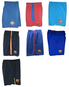 New Boys Girls NIKE BARCELONA Football Shorts Small - XL Age 9 -15 - Picture 1 of 24