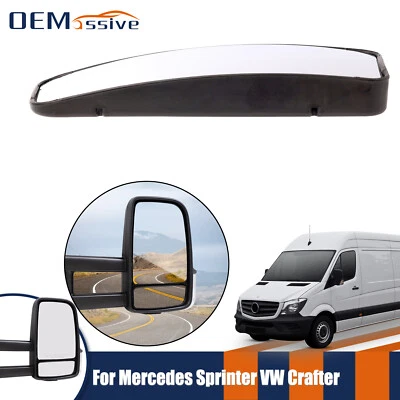 For Mercedes Benz Sprinter 2006-2018 Mirror Wing Glass Left Passenger Lower Side - Image 1 of 4
