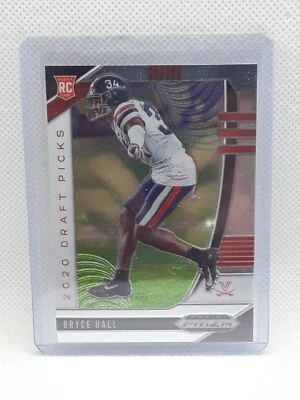 Bryce Hall 2020 Prizm Draft Football - RC #170 - Virginia Cavaliers - Image 1 of 2