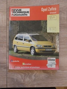 Revue technique Opel Zafira 2.0 di dti 16v confort Elegance Diesel Depuis 1999 - Imagen 1 de 15