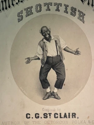 Vintage 1890s Sheet Music Quintessence of Old Virginia SHOTTISH J. H. O'Neil - Image 1 of 4