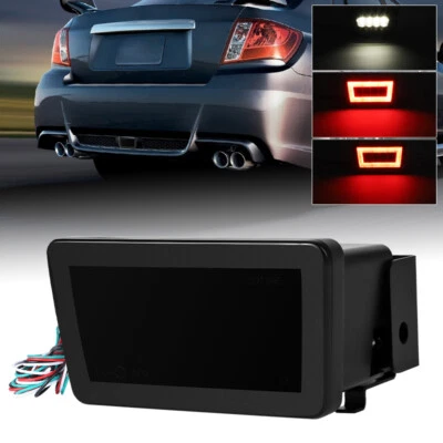 LED Rear Fog 3rd Brake Reverse Light For Subaru WRX STi XV 11-21  Impreza 11-16 - image 1 of 4