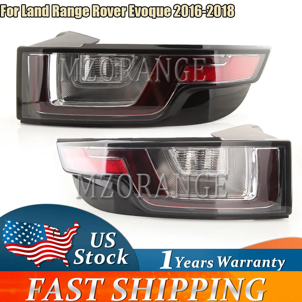 Left+Right LED Rear Tail Light Lamp For Land Rover Range Rover Evoque 2012-2018 - Изображение 1 из 4