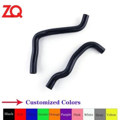 Mangueras de refrigerante de radiador de silicona negras para Yamaha YZF R6 600 03-05 / R6S 06-09 Foto 1 de 4